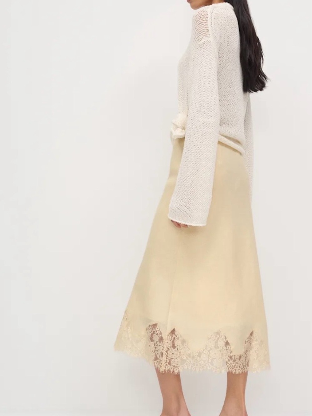 Reformation Carolina Linen Skirt